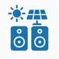 Solar Powered Speakers
