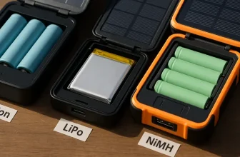 Solar Charger Battery Types Explained Li-ion, LiPo, and What’s Next