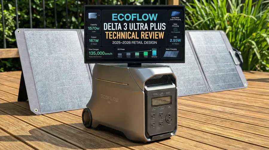 Portable Solar Generator for Home Backup