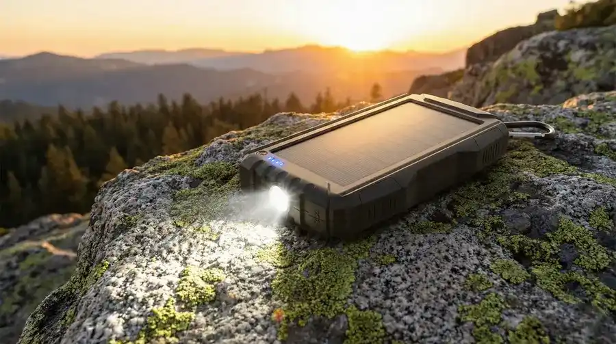 Mregb 42800mAh Solar Power Bank for Camping