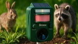 Broox 2025 Upgraded Solar Animal Repellent